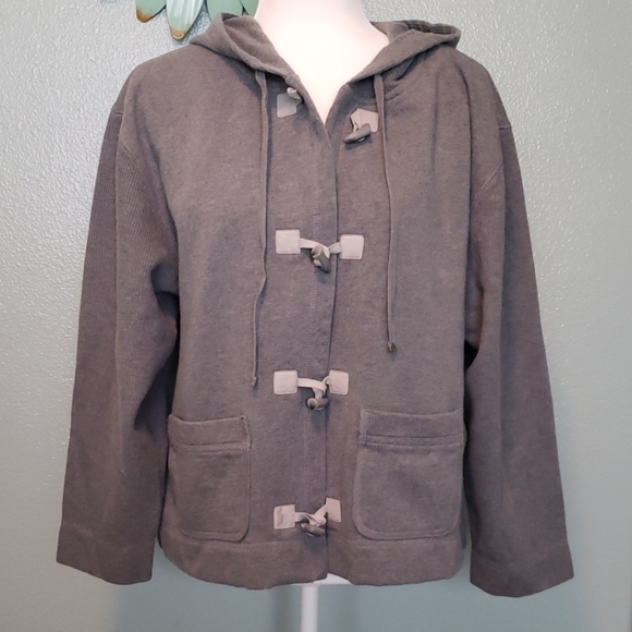 Liz Claiborne Hooded Jacket - Picture 1 of 4